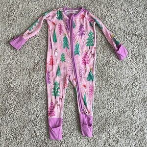 Little Sleepies Pink Trees